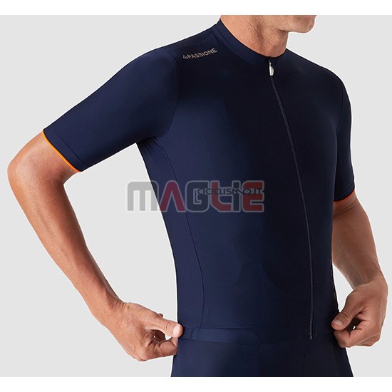 Maglia La Passione Manica Corta 2019 Blu Bianco